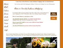 Tablet Screenshot of browncountylodging.com